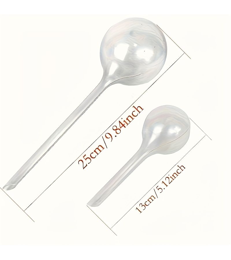 6Pcs Automatic Drip Irrigation System Transparent Large Size Efficient Water Saving Easy Install Garden Lawn - Image 3
