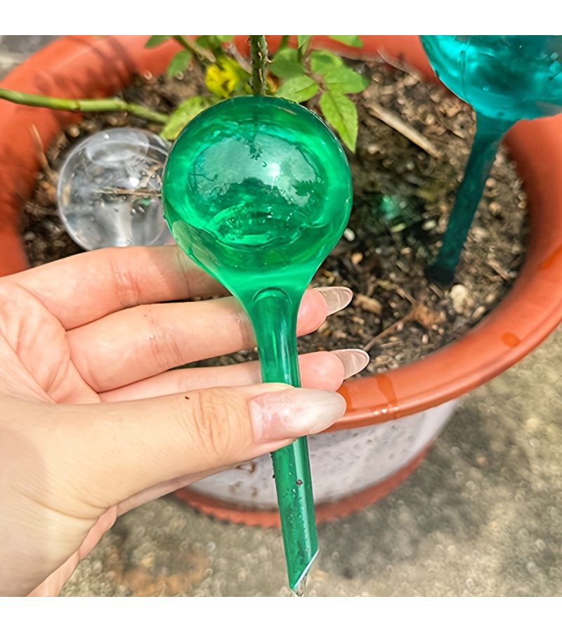 6Pcs Automatic Drip Irrigation System Transparent Large Size Efficient Water Saving Easy Install Garden Lawn - Image 5