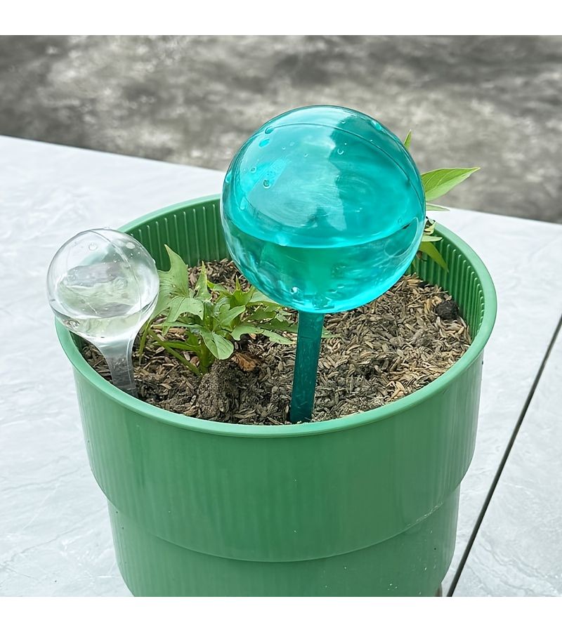 6Pcs Automatic Drip Irrigation System Transparent Large Size Efficient Water Saving Easy Install Garden Lawn - Image 4