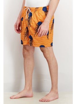 Men Drawstring Allover Printed Board Short, Orange Combo - pzsku/ZF89C70CB01C63492F379Z/45/_/1737641429/6b348ea5-d74d-408f-8ab0-fb032e0ae135