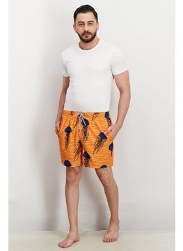 Men Drawstring Allover Printed Board Short, Orange Combo - pzsku/ZF89C70CB01C63492F379Z/45/_/1739715055/882ebeb0-dfc3-4c1a-8da0-afde3304affe