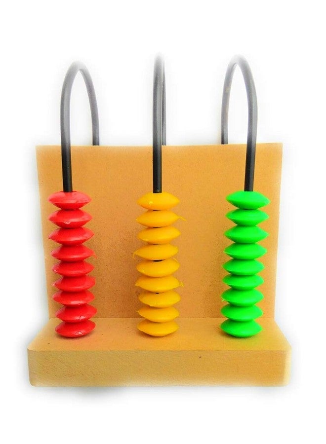 Futurez Key® Wooden Kids Abacus with Plastic Beads - Image 1