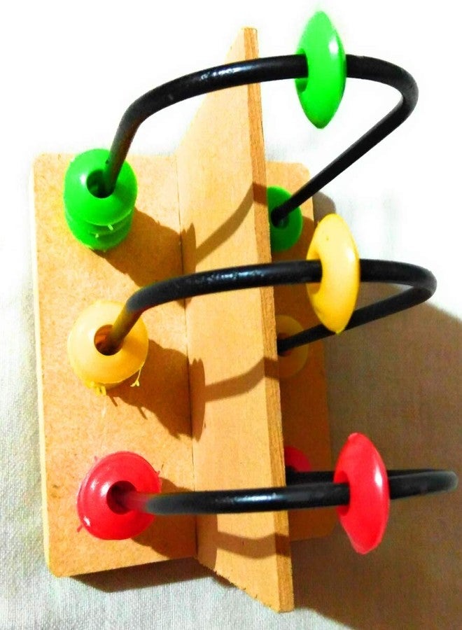 Futurez Key® Wooden Kids Abacus with Plastic Beads - Image 3