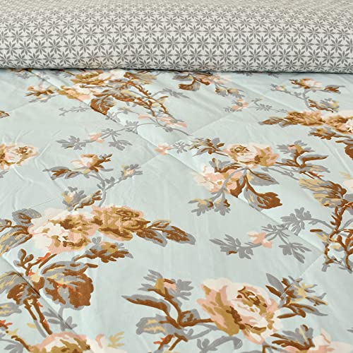 Florida Reversible Microfiber Comforter for Double Bed | Soft & Cozy 180 GSM AC Comforter | Polycotton Fabric for All Seasons - Image 3