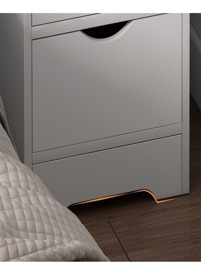 fashionhome - Multifunction Dressing Mirror and 2 Drawers Storage Table 30 x 34 x 162 cm - Image 1