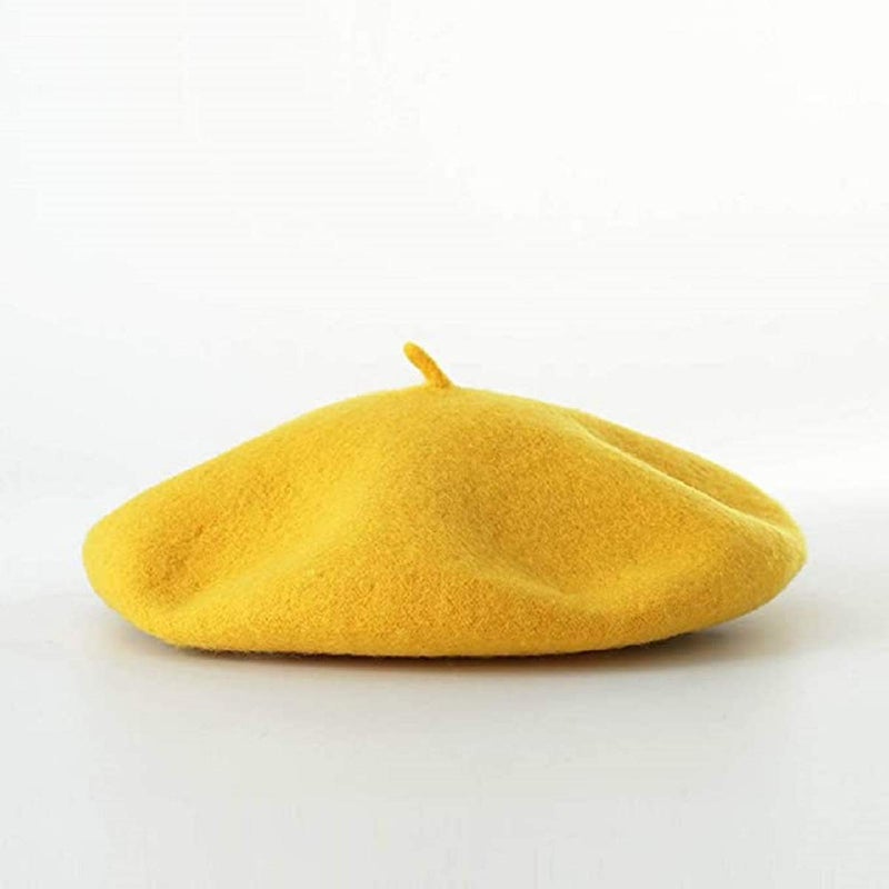 Ventewa Spain Unisex Wool Blend French Artist Beret Cap - Image 4