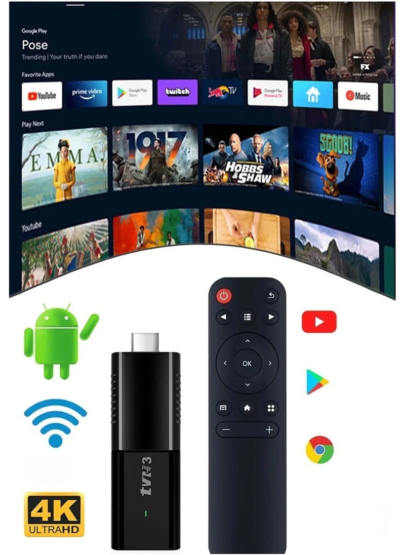 Beauenty Bluetooth TV Stick with Android System – Enjoy Vibrant Colors and High-Quality Performance  - Image 2
