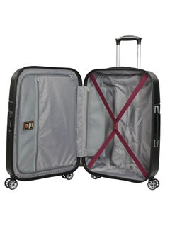 Hard Case Luggage Trolley Makrolon Polycarbonate Super Lightweight Anti Scratch Suitcase 4 Quiet Double Wheels TSA Lock KF91 Black - pzsku/ZF89CB9DEAE350B15C2E0Z/45/_/1660120933/f9892f5b-9706-43fd-9512-545ff160eb6b