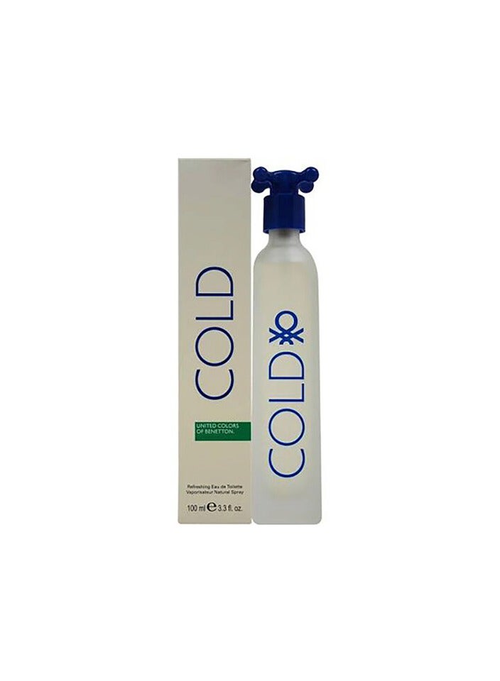 Cold Eau de Toilette Spray – 3.3 oz (100ml) for Men