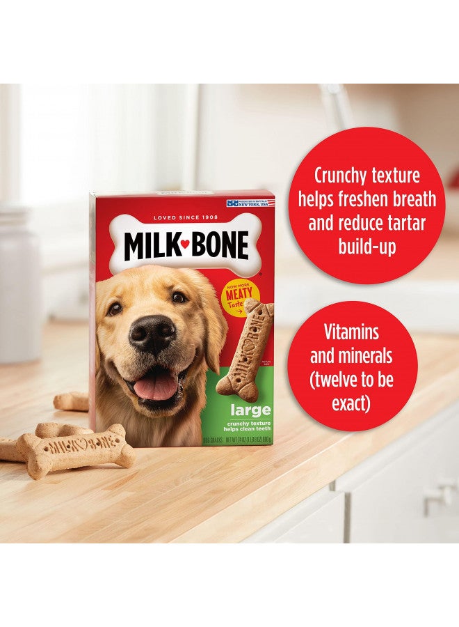 MILK-BONE Milk-Bone Original Dog Treats for Large Dogs, 24 Ounce, Crunchy Biscuit Helps Clean Teeth  - Image 4
