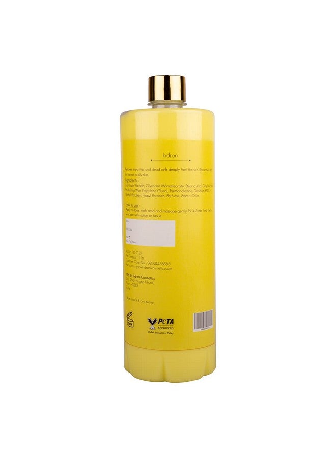 إندراني كوزميتكس حليب التنظيف بالليمون، 1 لتر - Image 2