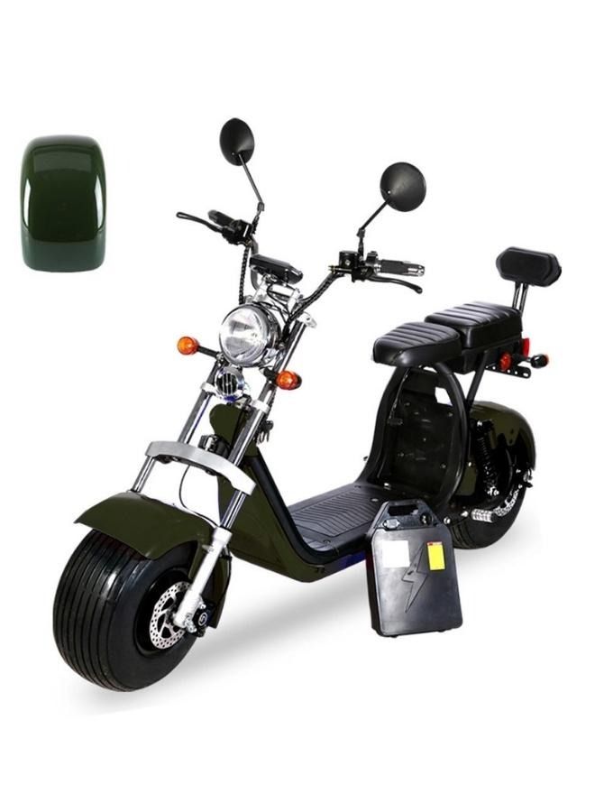 Crony G-029 3000W Electric Motorcycle, 60V/24AH Dual Battery e Motorbike , 55-65KM Range, Fat Wide Tire Electric Scooter for Adults,Front/Rear Disc Brakes/Suspension, 130KG Load Capacity, Aluminum Alloy Frame, Dual Seat, Bluetooth Speaker, LED Lights, 30° Hill Climb Capability - Image 1