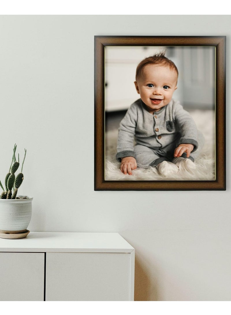 DECORHILLS FRAMES & DECOR Rectangular Glass Photo with PVC, Wall Mount Display for 20x24 Inch Picture - Image 2
