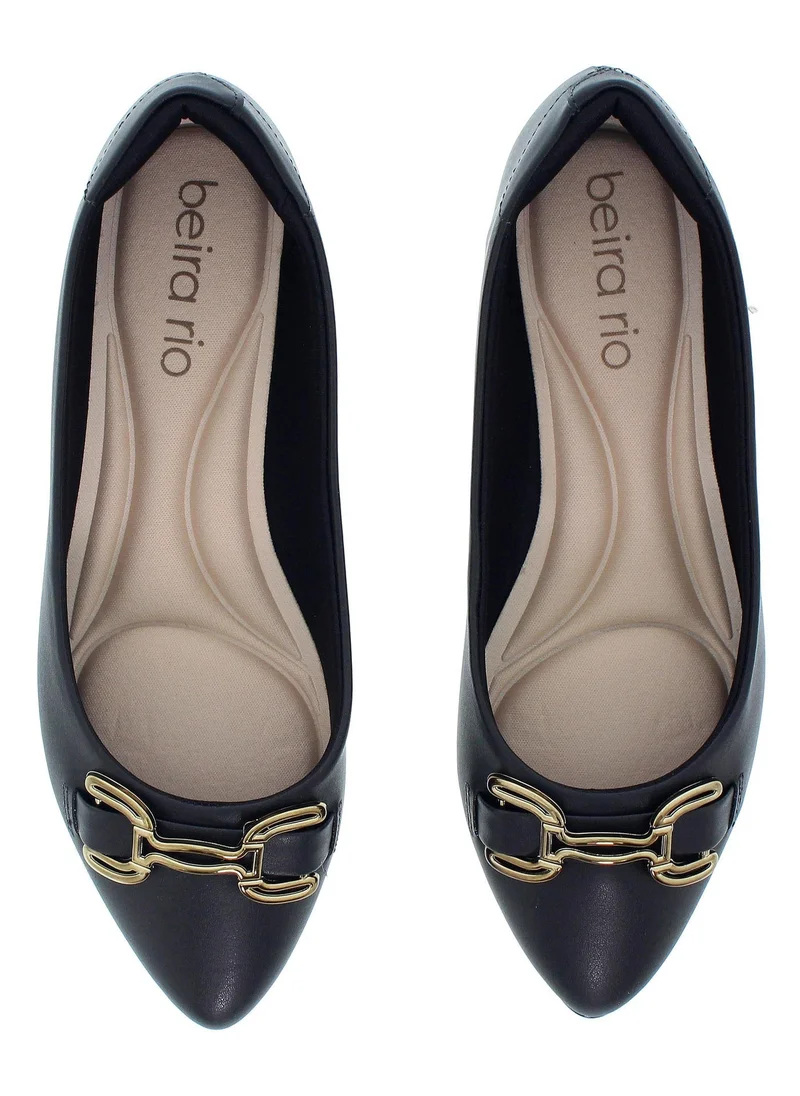 Beira Rio Black Beira Rio Women’s Classic Pumps – Elegant Office & Occasion Wear with Comfortable Fit for Women | Best Price UAE