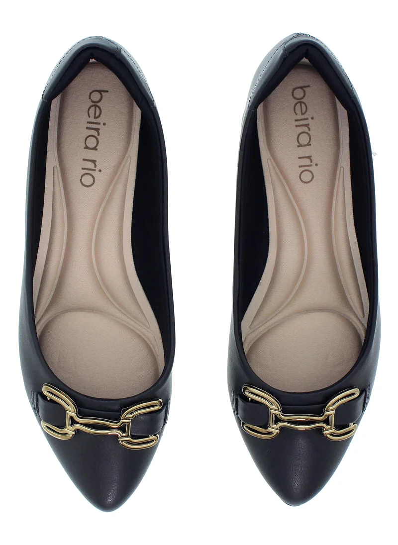 Beira Rio Black Beira Rio Women’s Classic Pumps – Elegant Office & Occasion Wear with Comfortable Fit for Women | Best Price UAE