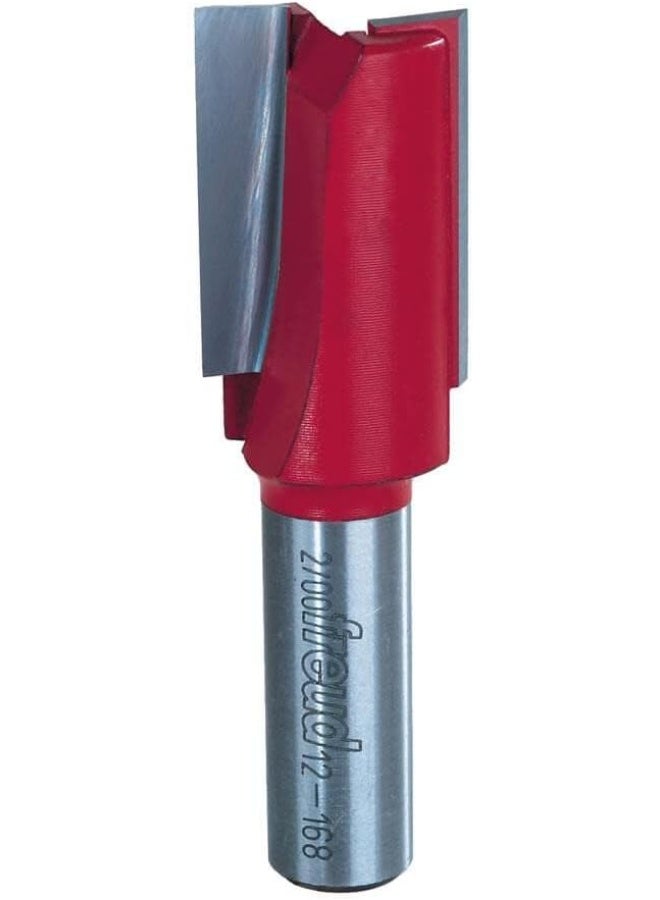 freud Freud 12-168: 7/8" (dia.) Double Flute Straight Bit with 1/2" shank, 3" overall length  - Image 1