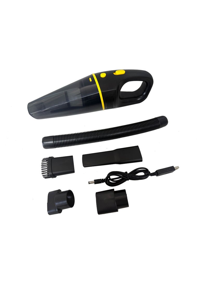 Cordless Handheld Car Vacuum Cleaner 120W | Portable Rechargeable Mini Vacuum with Blower Function | Wireless Vacuum for Car, Home, Office & Pet Hair | Galaxy Goods - Image 1