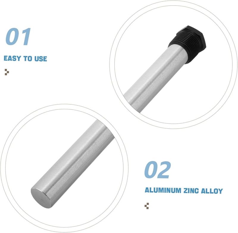 2pcs Magnesium Anode Rods for RV Water Heater Replacement 42 Inch Hot Water Tank - Image 4