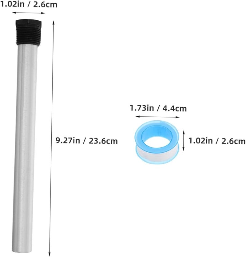 2pcs Magnesium Anode Rods for RV Water Heater Replacement 42 Inch Hot Water Tank - Image 3