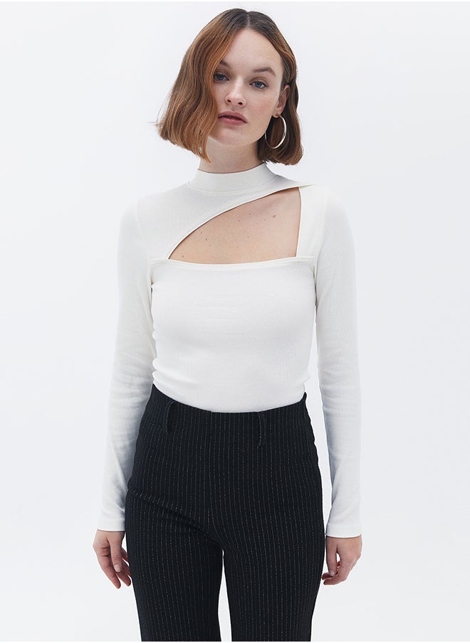 OXXO - Ladies Knitted T-SHIRT - Image 1