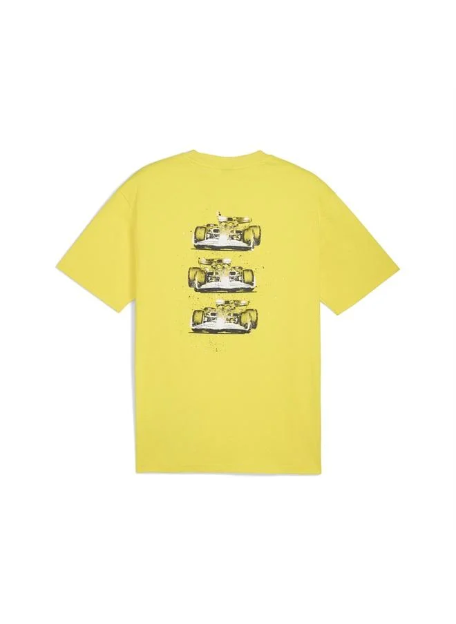Puma Speed Yellow Scuderia Ferrari HP Race Color Splash Graphic Tee Men for Men | Best Price UAE