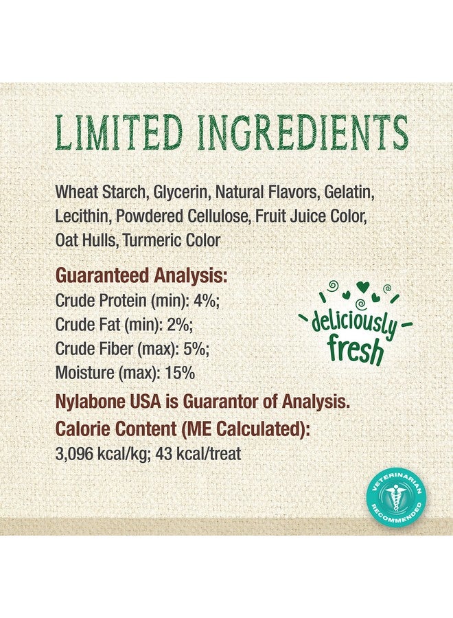 نيلابون مضغ أسنان الكلاب من نايلابون نيوتري دينت - منظف طبيعي لأسنان الكلاب ومعطر للنفس - مكافآت أسنان للكلاب - بنكهة منعشة للنفس، حجم صغير (28 قطعة) - Image 4