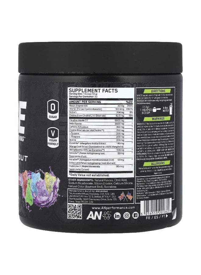 Abe - ABE, Preworkout, Sour Gummy Bear, 13.75 oz (390 g) - Image 1
