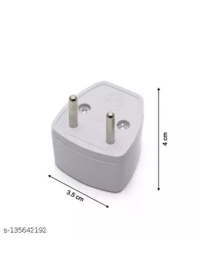Generic Universal Portable Travel Adapter Plug to Transform Electric Power from UK/US/AU To EU Small Compact International all-in-one Pluggable to AC Wall Outlet Socket  - Image 2