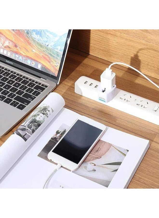 Generic Universal Portable Travel Adapter Plug to Transform Electric Power from UK/US/AU To EU Small Compact International all-in-one Pluggable to AC Wall Outlet Socket  - Image 4