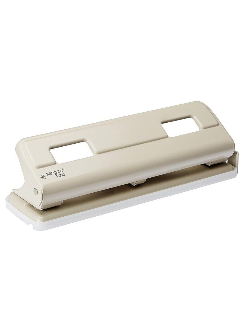 Kangaro مثقاب ورق بثلاثة ثقوب بسعة 16 ورقة بألوان متنوعة - Image 2