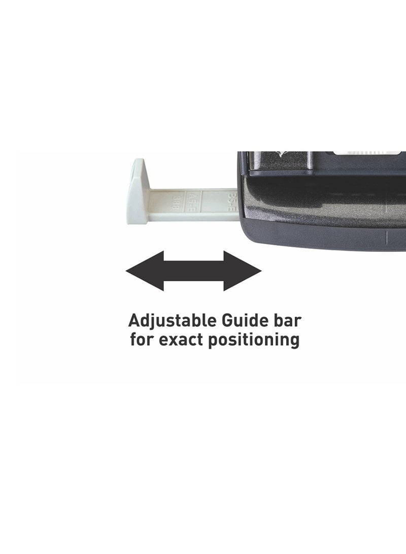 Kangaro مثقاب ورق بثلاثة ثقوب بسعة 16 ورقة بألوان متنوعة - Image 4