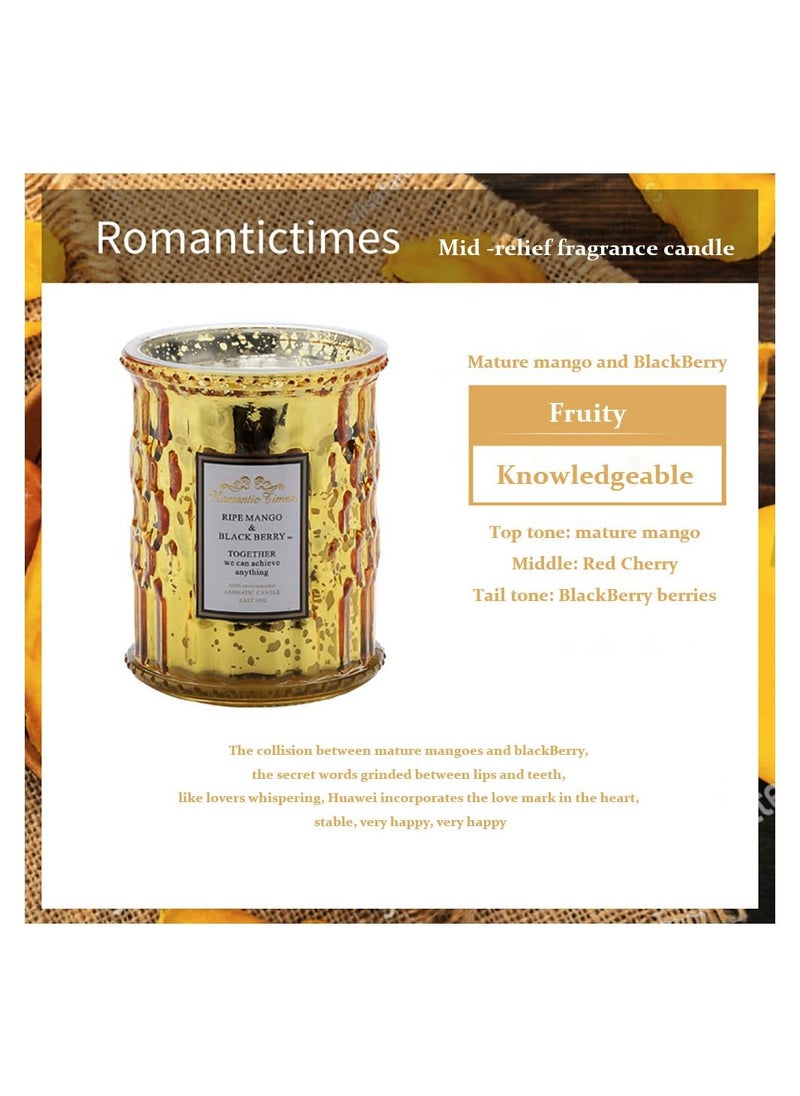 ROMANTIC TIMES Plant Essential Oil Scented Candle  - Image 2