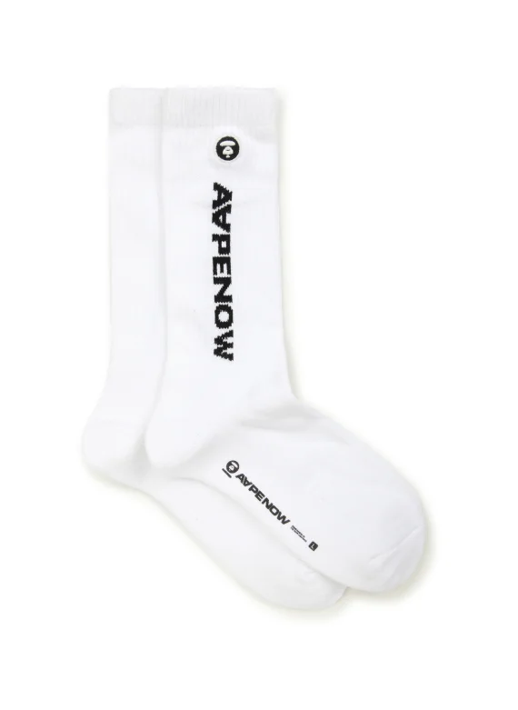 ايه ايه بي إي AAPENOW moonface logo socks