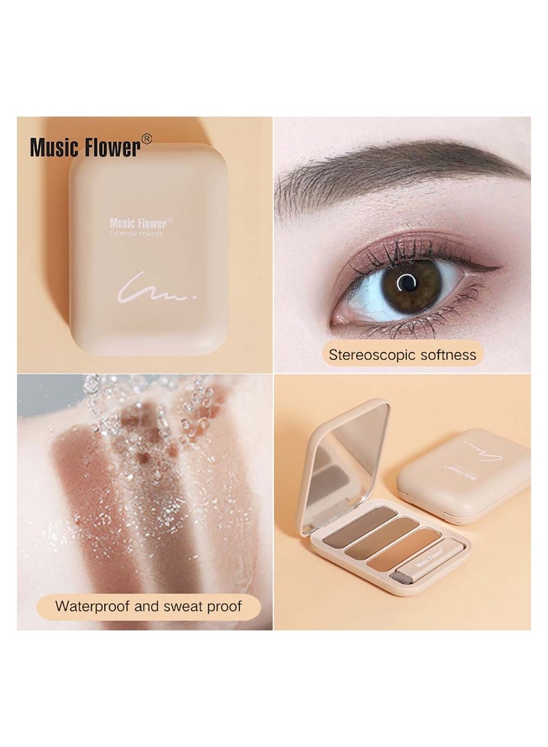 ميوزك فلاور بودرة الحواجب - Image 4