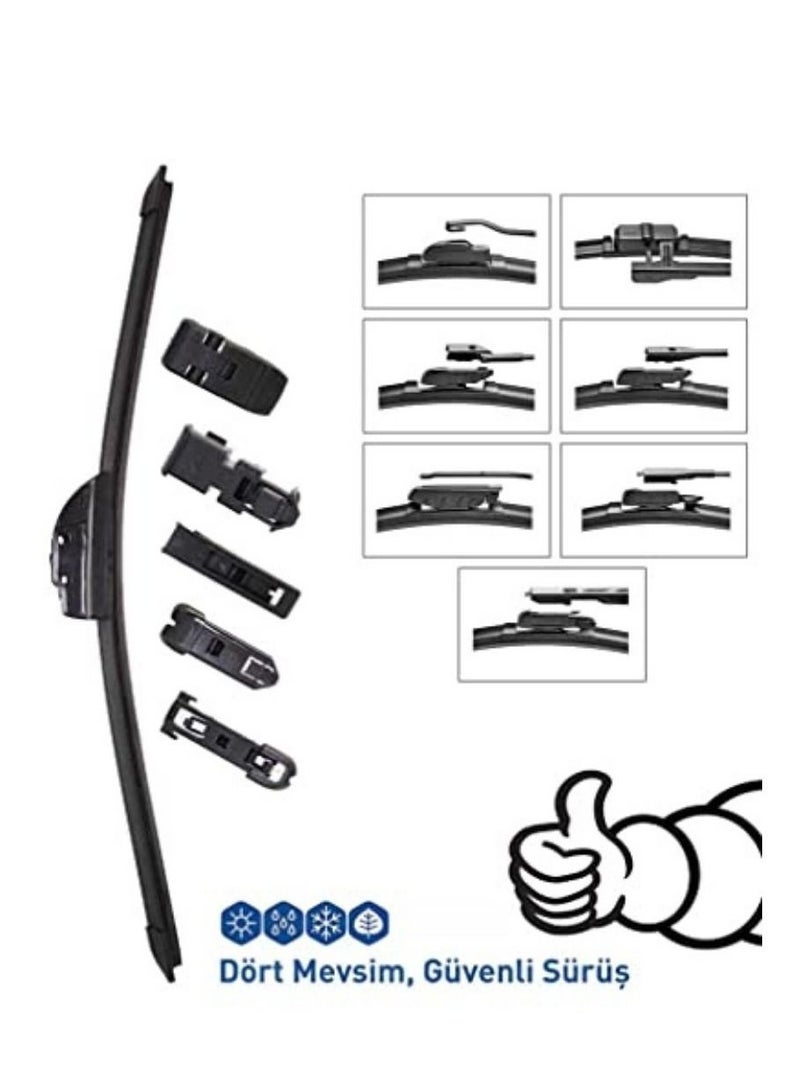 Michelin MICHELIN Windscreen Wiper Total Performance 47/470 mm Flat Blade  - Image 3