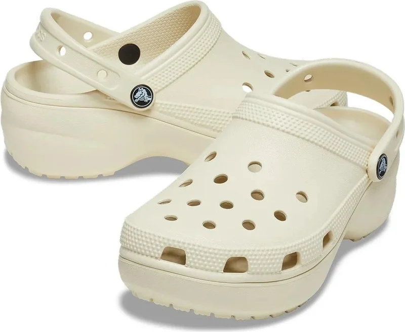كروكس Classic Platform Clog W Women's Slippers 206750