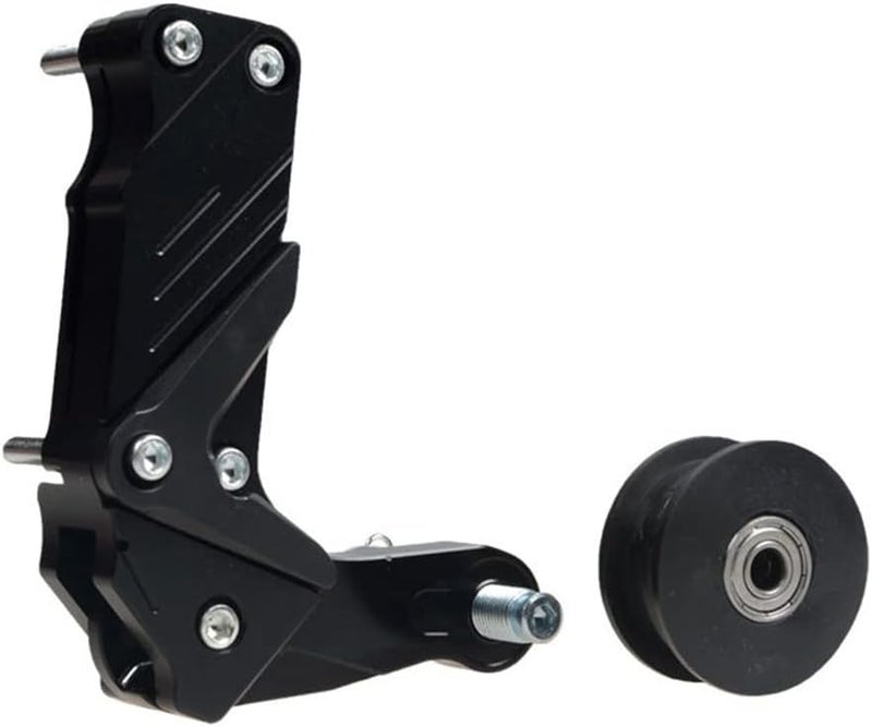 woobles Universal Chain Tensioner, Aluminum Alloy Widened Anti-Skid Chain Tensioner Adjustment Tool Auto Adjuster Roller Bolt Accessories Universal Fit for Motorbike - Image 1