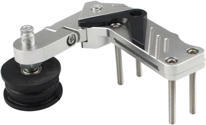 woobles Universal Chain Tensioner, Aluminum Alloy Widened Anti-Skid Chain Tensioner Adjustment Tool Auto Adjuster Roller Bolt Accessories Universal Fit for Motorbike - Image 4