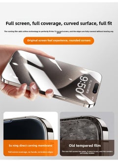 Generic [imported Corning] Applicable To For Iphone 15 Toughened Film For Iphone14Pro Mobile Phone 11 Anti-peep 13ProMax Full-Colour:[collection + Purchase] Enjoy Extended Warranty And 1-year Replacement✓Damage Compensation Guaranteed✓Tmall Direct Delivery-Size:For Iphone 14 Pro Max  - Image 4