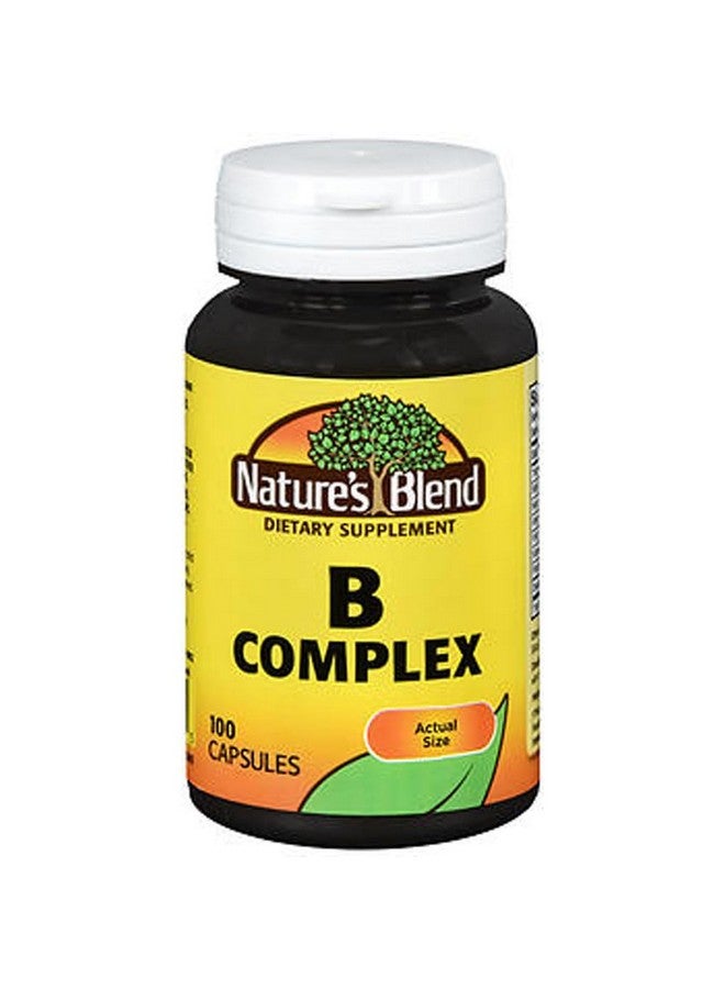 Nature's Blend Natures Blend Nature's Blend B Complex Capsules, 100 Caps - Image 1
