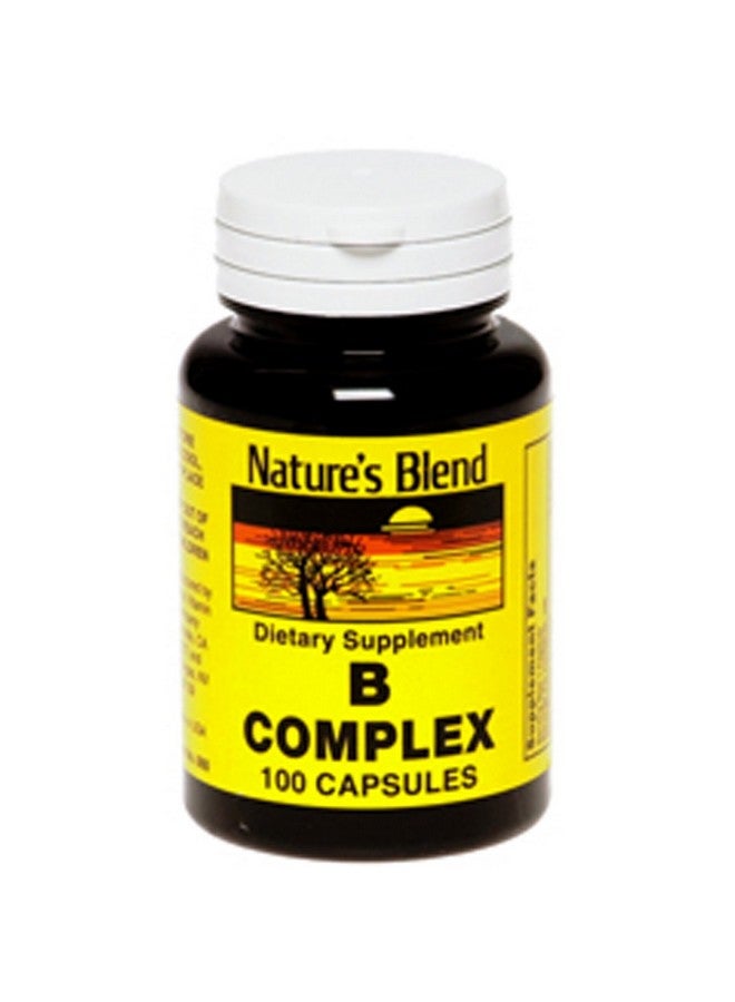 Nature's Blend Natures Blend Nature's Blend B Complex Capsules, 100 Caps - Image 2