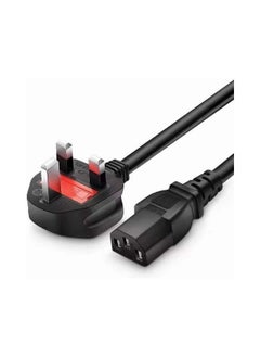 Desktop Power Cable 250V 13A Monitor Power Cord 3 Pin UK Plug Replacement for PC - 1.5m
