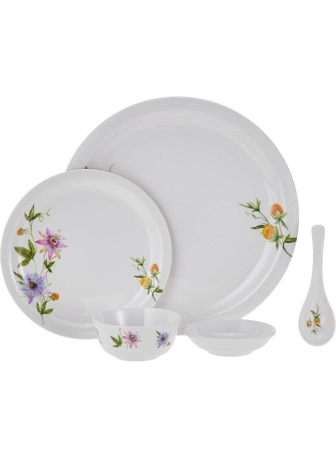 Servewell SERVEWELL MELAMINE 24 PCS DINNER SET-TDW MIMOSA DESIGN  - Image 2