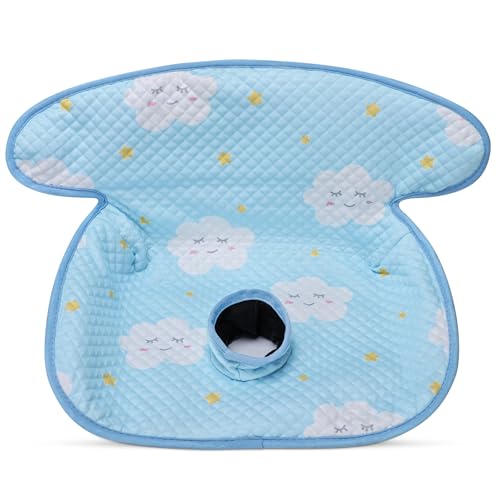 COOLBEBE Car Seat Protector for Potty Training Dry Waterproof Car Seat Liner Toilet Training for Baby Toddler Piddle Pads Cover Car Seat Pad for Strollers Carseat Blue - Image 1