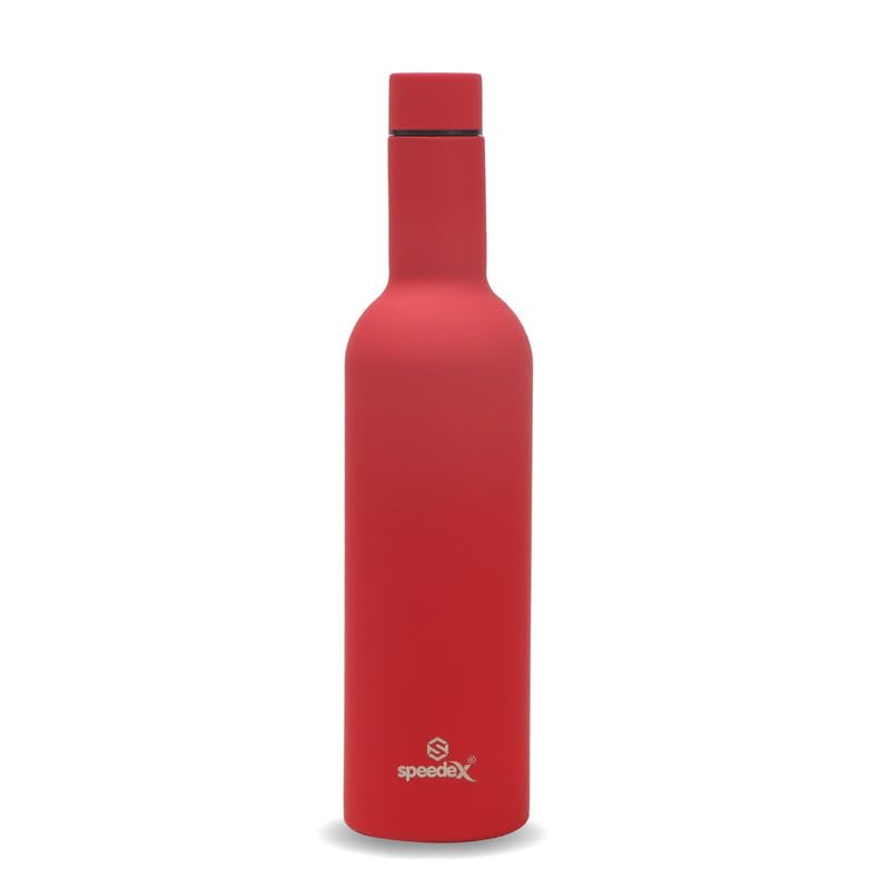 Speedex Thermos Bottle - 500 ML Vacuum Insulated Stainless Steel for Kids, Men, Women - Thermosteel Bottle Ideal for School, Office, Travel Flask for Hot & Cold Beverages - Wine Colour - Image 1