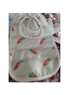 Thick Cotton 6-Layer U-Shaped Bib Cartoon BabyCarrot Carrot