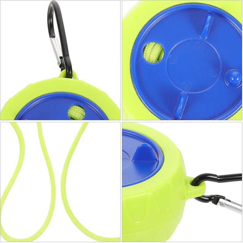 Portable Travel Clothesline with Hooks Lightweight Camping Laundry Drying Rope for Indoor and Outdoor Use Flexible Wear-Resistant Cord for Hiking Cruise Hotel Backyard Bathroom - Image 2