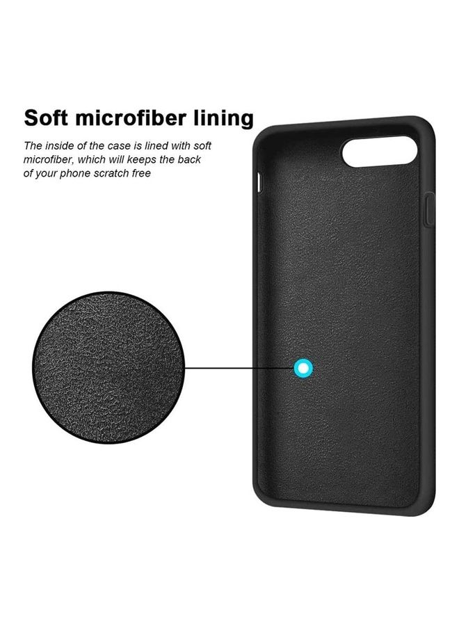 ICS Luxury Soft Liquid Silicone Cover For Apple iPhone 7 Plus Green - Image 2