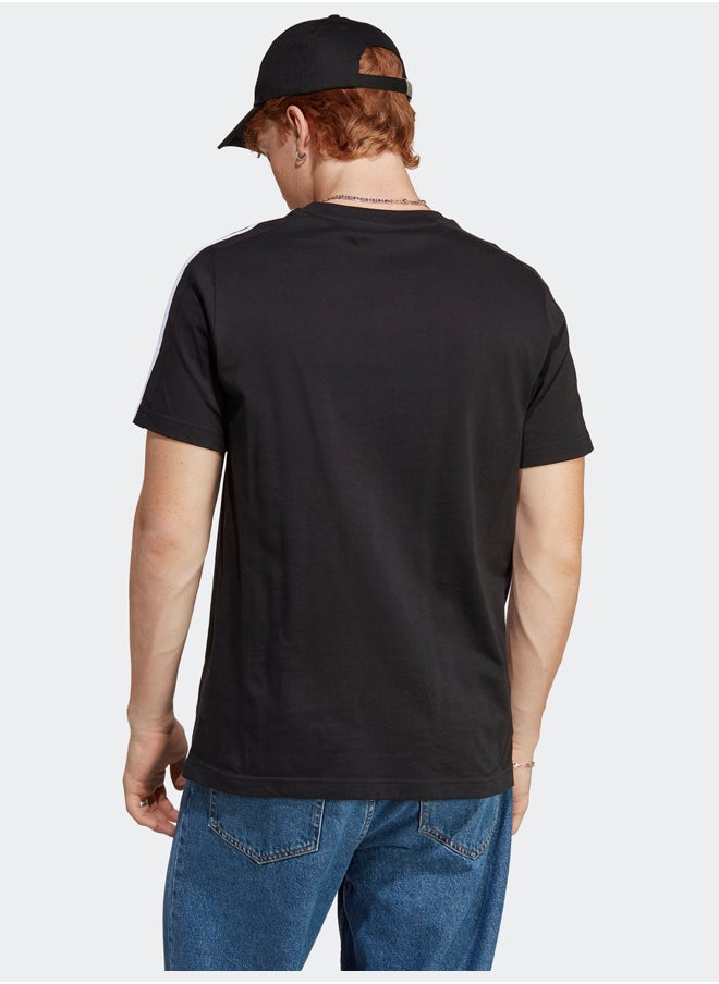 Adidas - Essentials Single Jersey 3-Stripes T-Shirt - Image 1