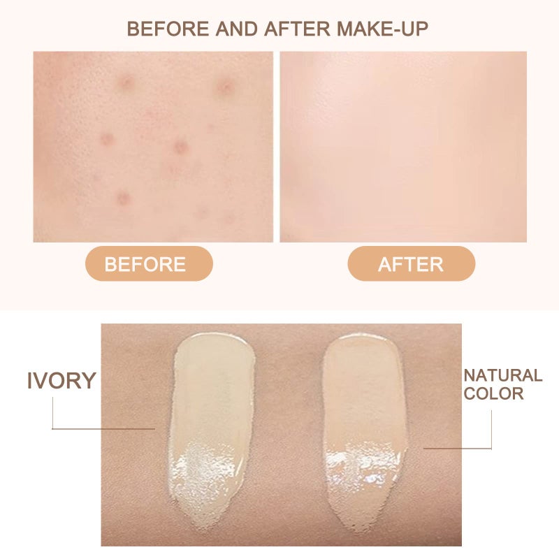weispo Skin Tone Adjusting CC Cream SPF 50, 2022 New Cosmetics CC Cream, Colour Correcting Self Adjusting for Mature Skin (Natural Color) - Image 5